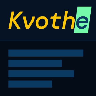 Kvothe Theme Official